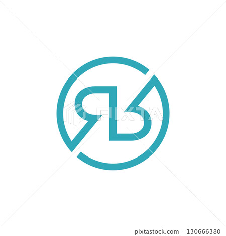 R R Letter Logo Template Illustration Design. Vector EPS 10. 130666380