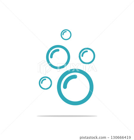 Bubble Soap Logo Template Illustration Design. Vector EPS 10. 130666419
