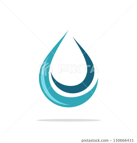 Abstract Ornamental Drop Water Logo Template Illustration Design Abstract Ornamental Drop Water Logo Template Illustration Design 130666431