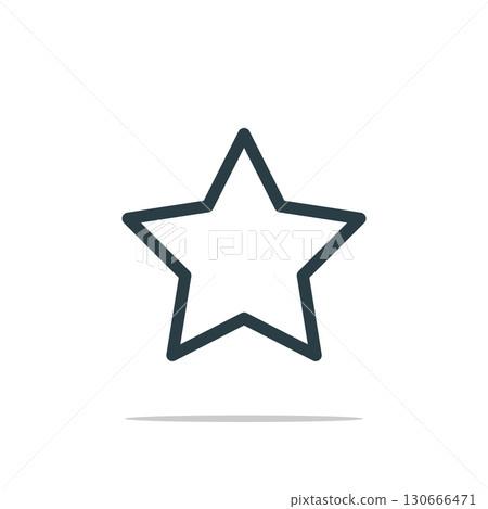 Star Icon Logo Template Illustration Design. Vector EPS 10. 130666471
