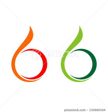 b letter ornamental logo template Illustration Design. Vector EP b letter ornamental logo template Illustration Design. Vector EP 130666584