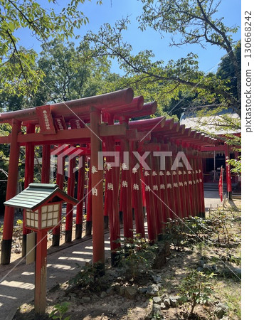 宮地岳神社的紅色鳥居 130668242