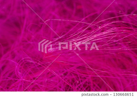 threads for creativity close up, artificial threads dyed red for decorative work and creative work of artisans threads for creativity close up, artificial threads dyed red for decorative work and creative work of artisans 130668651