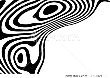 Futuristic concept with wavy shapes creating a sense of motion. Eps 10 Futuristic concept with wavy shapes creating a sense of motion. Eps 10 130669199