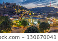 Old town of Tbilisi in Twilights 130670041