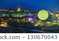 oRTHODOX cATHEDRAL of Holy trinity and  OF Kura river.  and Hot air balloon on the ground in Rike Park 130670043