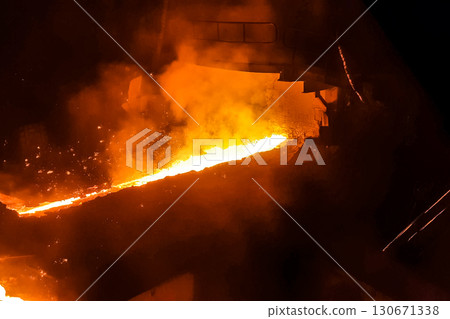 Plant for the production of metal. 130671338