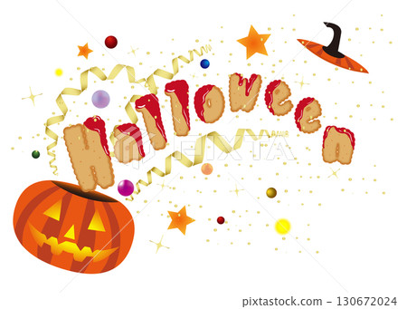 萬聖節主題標誌 130672024