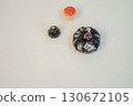 Mushroom and pumpkin ornaments 130672105