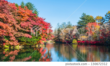 Karuizawa, Kumoba Pond (Autumn) Karuizawa, Kumoba Pond (Autumn) 130672312