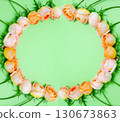 Salmon pink rose image material 130673863