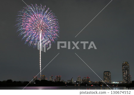 北區煙火大會：RED×BLUE SPARKLE GATE 2024（東京都北區） 130674552