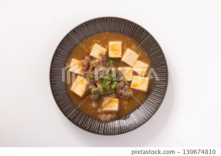 Beef mapo tofu soup Beef mapo tofu soup 130674810