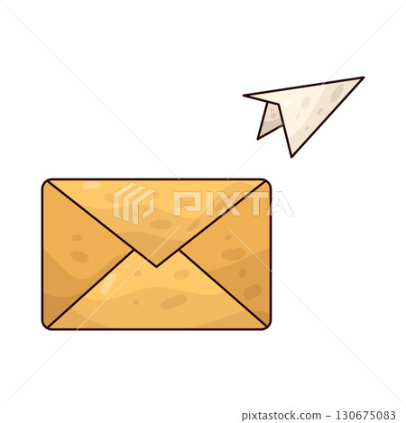 illustration of Send message 130675083