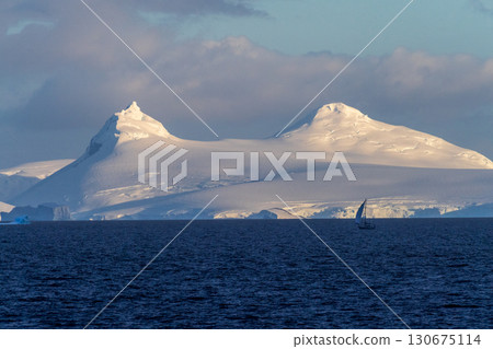 Antarctic landscape in the Gerlache Strait Antarctic landscape in the Gerlache Strait 130675114