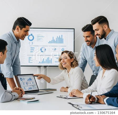 工作場景：電腦辦公 130675164