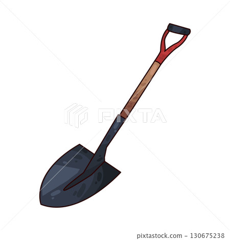 illustration of shovel illustration of shovel 130675238