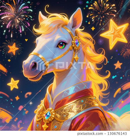 A gorgeous and gorgeous horse 130676143