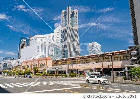 神奈川縣:橫濱港未來街景、櫻木町站前 神奈川縣:橫濱港未來街景、櫻木町站前 130678051