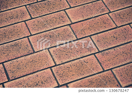 road paved with bricks 130678247