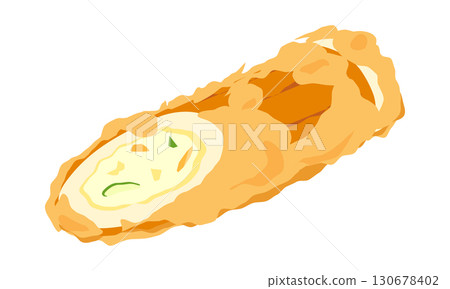Chikuwa salad illustration 130678402