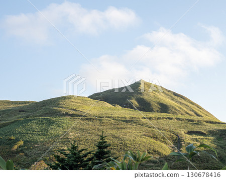 Scenery of Rebun Island, Hokkaido: View from the Momoiwa trekking course 130678416