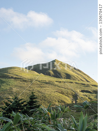 Scenery of Rebun Island, Hokkaido: View from the Momoiwa trekking course 130678417