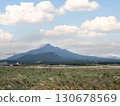 Scenery of Rishiri Island, Hokkaido - Mount Rishiri seen from Fuji Field Park 130678569