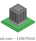 metro underground ventilation shaft isometric illustration 130679102