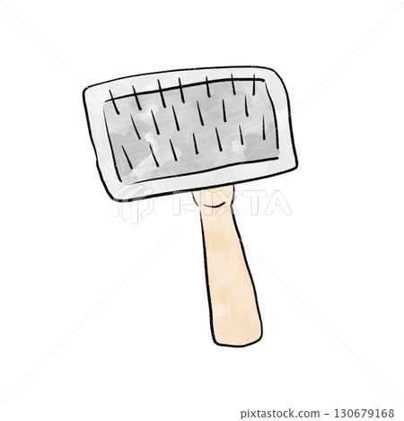 Slicker brush for trimming 130679168