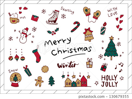 Christmas Analog Material Collection 130679355