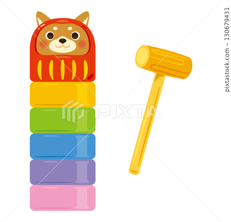 Dog's Daruma Drop Dog's Daruma Drop 130679431