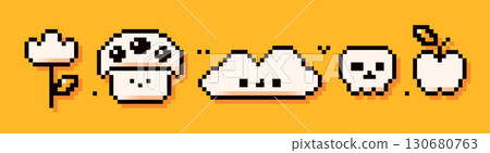 8 bit color elements. 8 bit color elements. 130680763