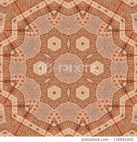 Mixed embroidery and batik art work for screen printing carpet, rug, fabric, tiles and flooring. Pattern design for the home decor, wrapping paper, curtains, wall covering etc 130681002