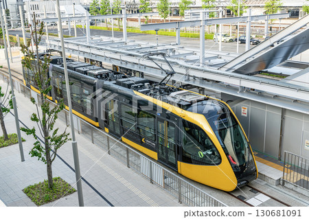 栃木縣宇都宮市的宇都宮輕軌站 130681091