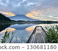 從狸湖看到的早晨富士山 130681180