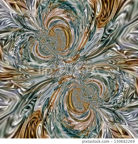 Tribal concept design for textile, flyer, brochure, magazine cover printing. Indigenous fashion pattern background for interior decoration and traditional costume or handicraft making 130682269