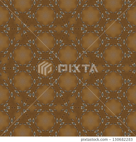 Tribal concept design for textile, flyer, brochure, magazine cover printing. Indigenous fashion pattern background for interior decoration and traditional costume or handicraft making 130682283