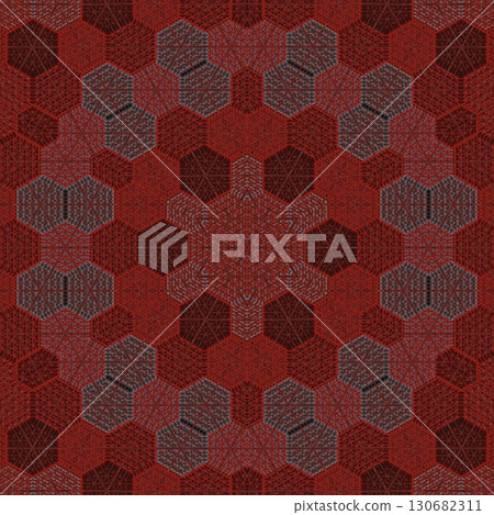 Tribal concept design for textile, flyer, brochure, magazine cover printing. Indigenous fashion pattern background for interior decoration and traditional costume or handicraft making 130682311