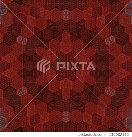 Tribal concept design for textile, flyer, brochure, magazine cover printing. Indigenous fashion pattern background for interior decoration and traditional costume or handicraft making 130682313
