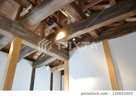 The castle's large beams The castle's large beams 130683605