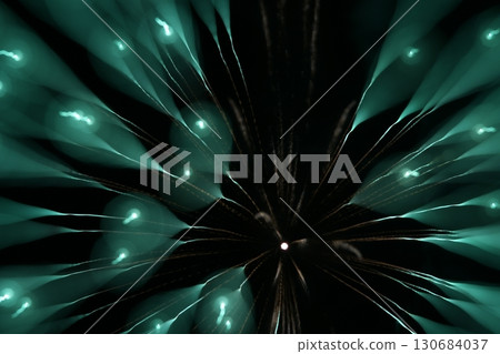 Tottori Four Seasons Walk Summer Fireworks Art 130684037