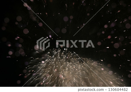 Tottori Four Seasons Walk Summer Fireworks Art 130684482