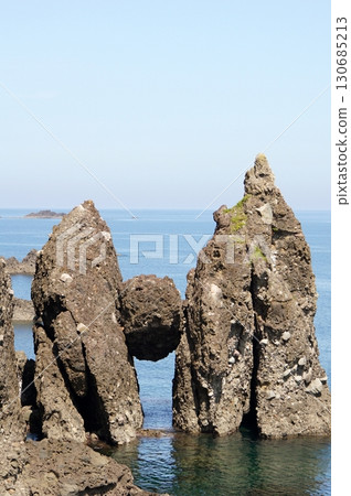 Hyogo Prefecture, Four Seasons Walk, Summer, Hasakari Rock 130685213