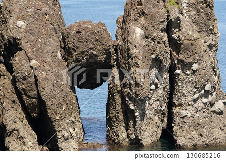 Hyogo Prefecture, Four Seasons Walk, Summer, Hasakari Rock Hyogo Prefecture, Four Seasons Walk, Summer, Hasakari Rock 130685216