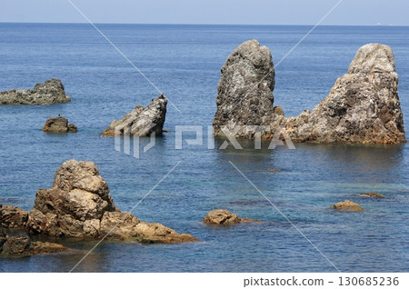 Hyogo Prefecture, Four Seasons Walk, Summer, Hasakari Rock 130685236
