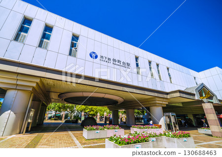 日本橫濱城市景觀，包括橫濱市營地鐵中町台站（21 號） 130688463
