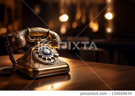 Retro phone Retro phone 130688634