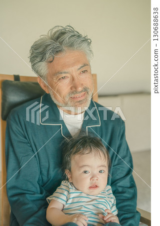 grandchild, grandchildren, grandfather 130688638