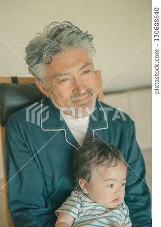 grandchild, grandchildren, grandfather 130688640